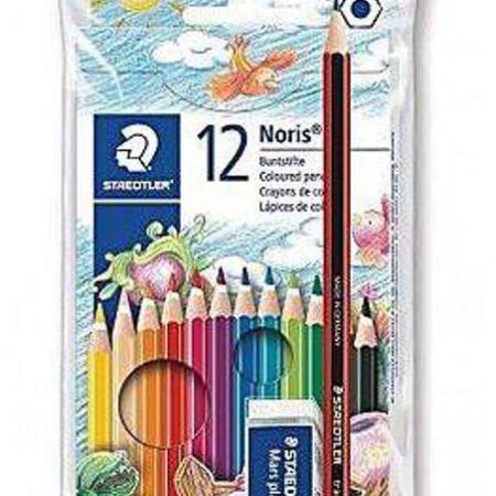 Staedtler Colour Pencil 12 Colours – Full Size