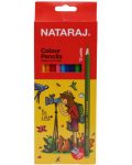 Nataraj 12 Colour Pencils – Full Size