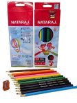 Nataraj 12 Colour Pencils – Full Size