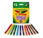 Crayola Coloured Pencils 12 Pieces – Half Size