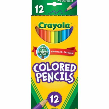 Crayola Coloured Pencils 12 pcs – Full Size