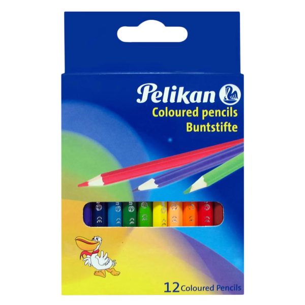 Pelikan Coloured Pencils 12 pcs (Half Size)