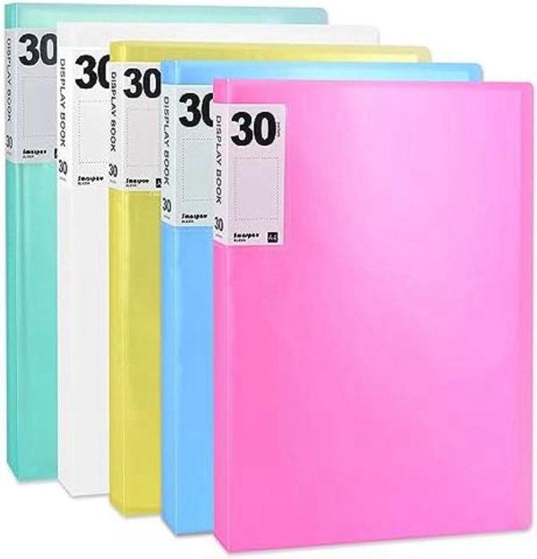 A4 30-Pockets Display Book