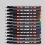 Drawing Lines Pen – 0.4 mm Tip 8802 (1 pcs)