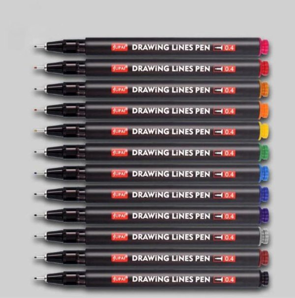 Drawing Lines Pen – 0.4 mm Tip 8802 (1 pcs)