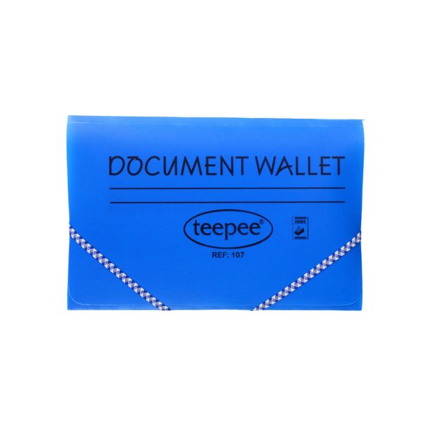 Teepee Document Wallet Ref 107 – Durable & Reliable