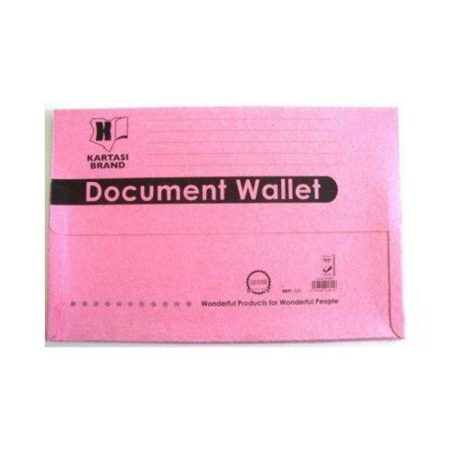 Kartasi Document Wallet Ref 325 – Clear & Durable