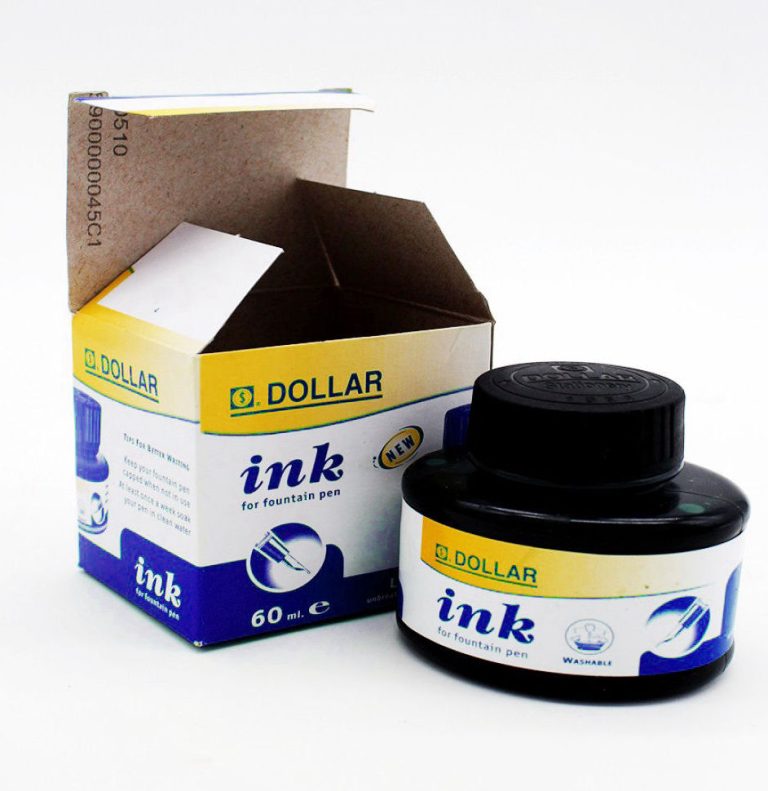 Dollar Fountain Pen Ink 60 ml – Blue