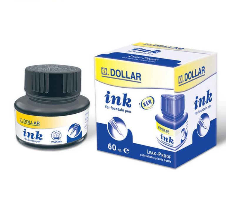 Dollar Fountain Pen Ink 60 ml – Blue
