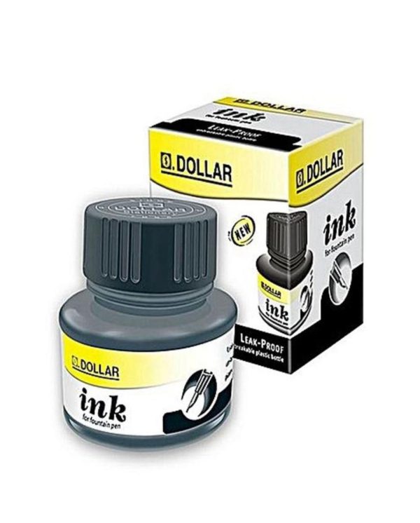 Dollar Fountain Pen Ink 60 ml – Black