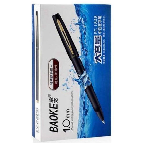 Baoke Gel Ink Pen 1.0mm - 12pcs