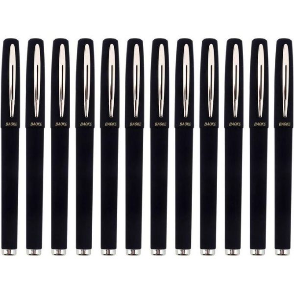 Baoke Gel Ink Pen 1.0mm - 12pcs