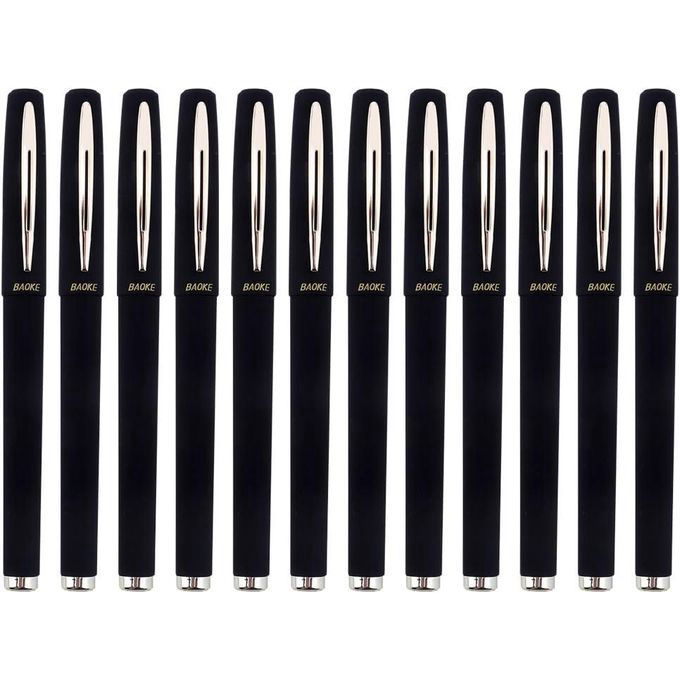 Baoke Gel Ink Pen 1.0mm - 12pcs