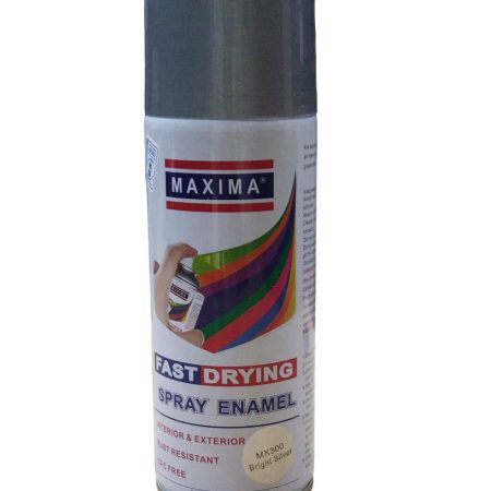 Maxima Spray Paint – 300 ml Bright Silver (MX300)