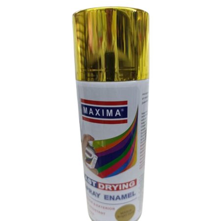 Maxima Spray Paint – 300 ml Bright Gold (MX308)