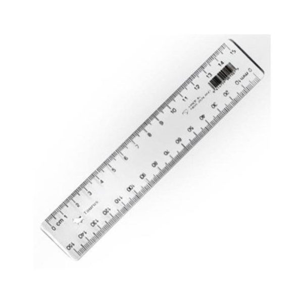 Clear Ruler 15cm