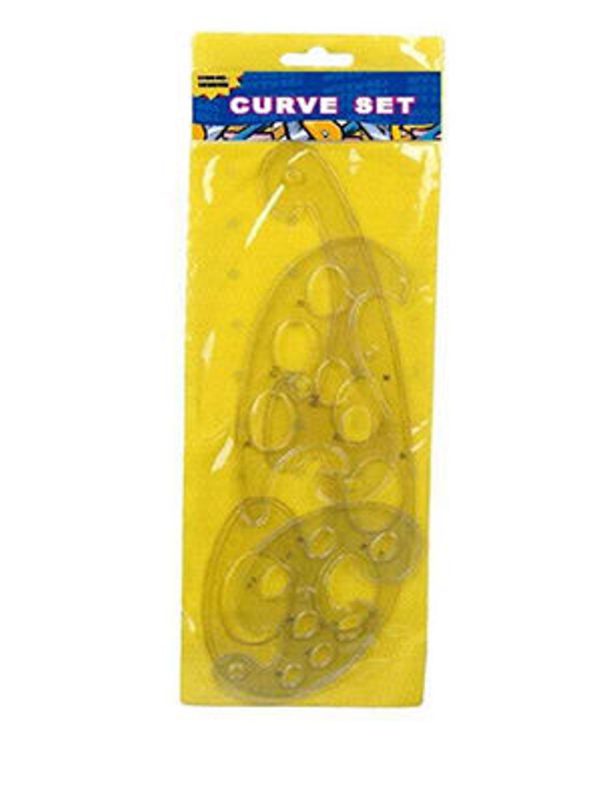 French Curve Ruler Set – 3 pcs