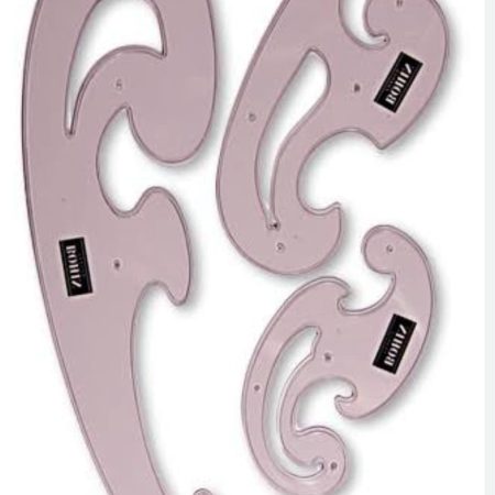 French Curve Ruler Set – 3 pcs