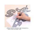 French Curve Ruler Set – 3 pcs