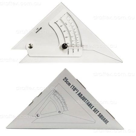 25 cm (10 inch) Adjustable Set Square