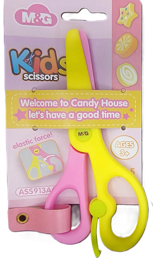 M&G Plastic Kids Scissors 135mm - ASS913A6