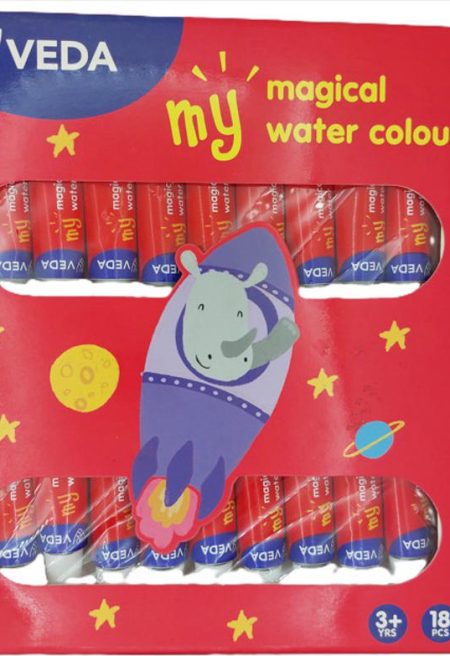 Veda Water Colour Cakes – 18 Colours (WCC‑18)