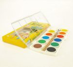 M&G Water Color Paint Cake Set – 12 Colours
