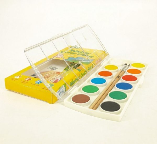 M&G Water Color Paint Cake Set – 12 Colours