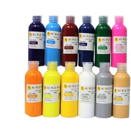 Chetak Acrylic Paint 100 ml – Dark Yellow