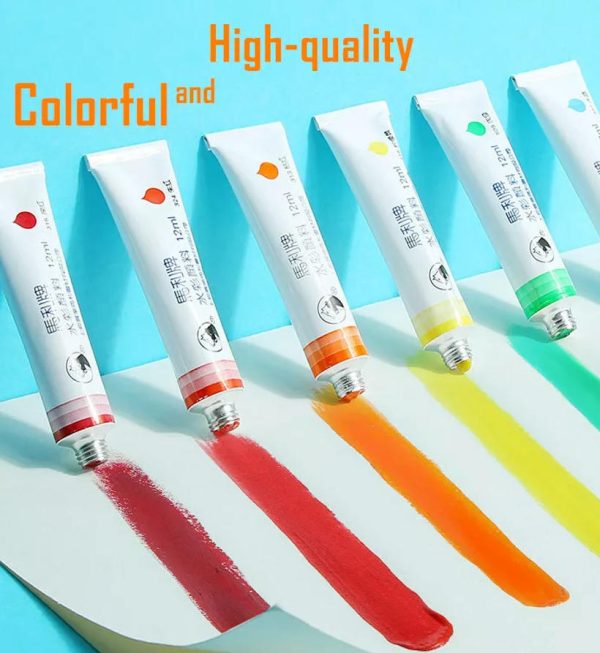 Marie's Tube Watercolour 12ml 12 Colours