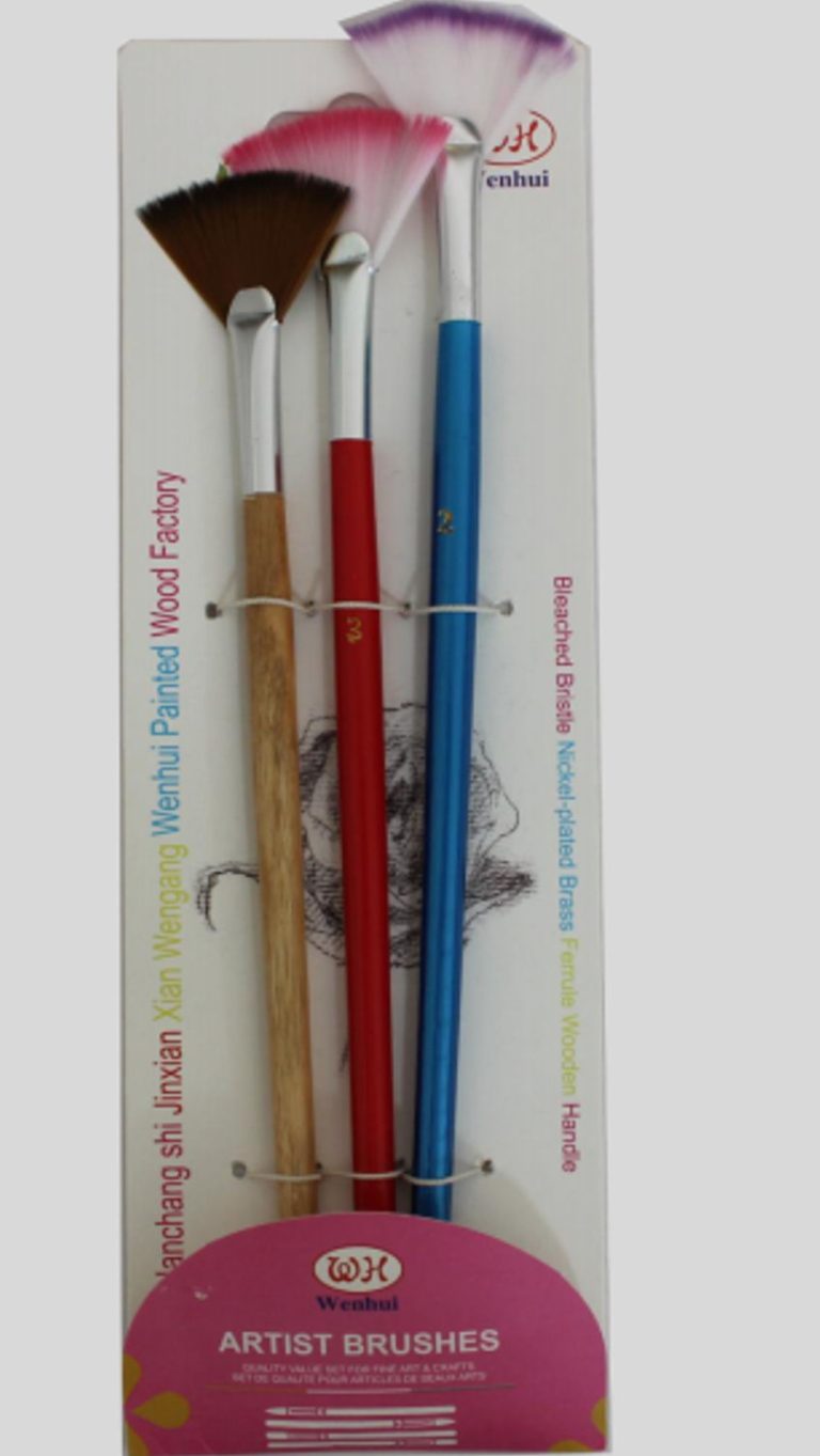 Paint Brush DK 947 (3 Pieces) Mixed Colours