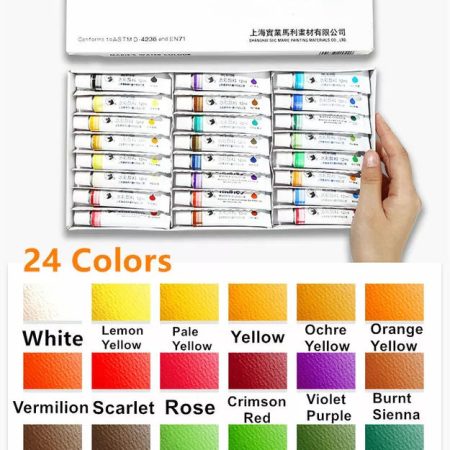 Marie's Watercolor Tube 12ml 24 colours