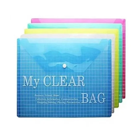 My Clear Document Bag A4 (Kasuku)
