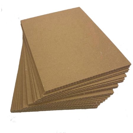 A4 Brown Corrugated Paper – 10 Sheets (E50)