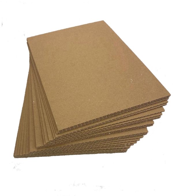 A4 Brown Corrugated Paper – 10 Sheets (E50)