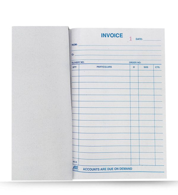 Falcon A5 Invoice Duplicate Book Numbered 1–100