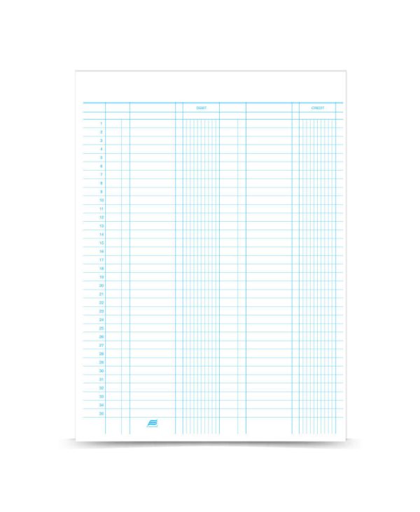 Economic A4 Ledger Book 1 Quire 96 Pages