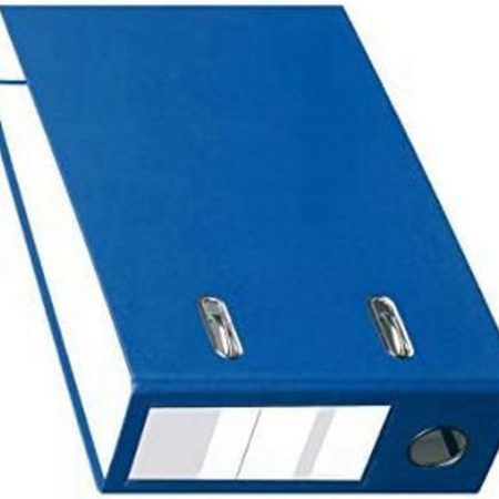 A5 Half-Size Box File Blue