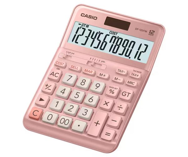 Casio DF-120 FM Desktop Calculator – 12-Digit