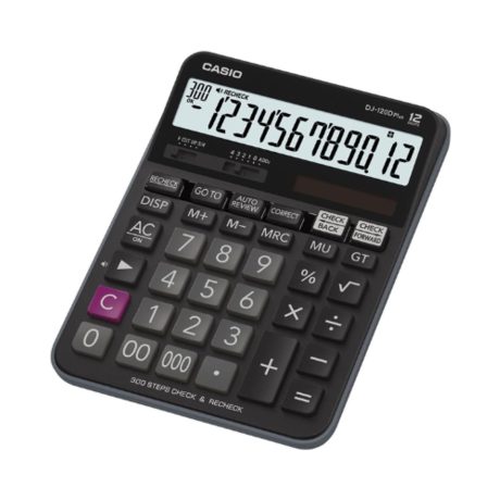 Casio DJ-120D Plus Desktop Calculator – 12-Digit