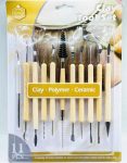 Clay Tool Set E0380 – 11-Piece Sculpting Kit