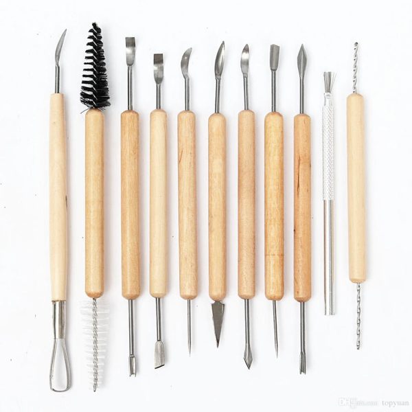 Clay Tool Set E0380 – 11-Piece Sculpting Kit