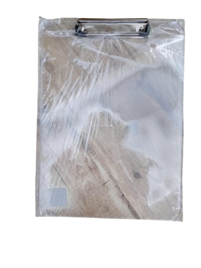 Heavy Duty A4 Clear Clipboard – Exams & Office Use