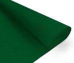 Dark Green Crepe Paper – 50cm x 2.5m for Gift Wrapping, Floristry & Party Decorations