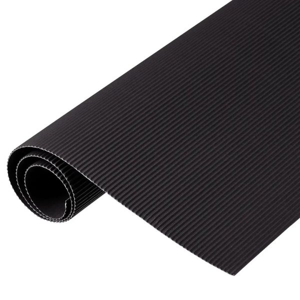 A4 Black Corrugated Paper – 10 Sheets (E50)