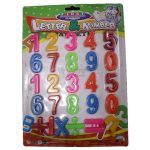 Magnetic Numbers & Letters Toy Set – A–Z & 1–9