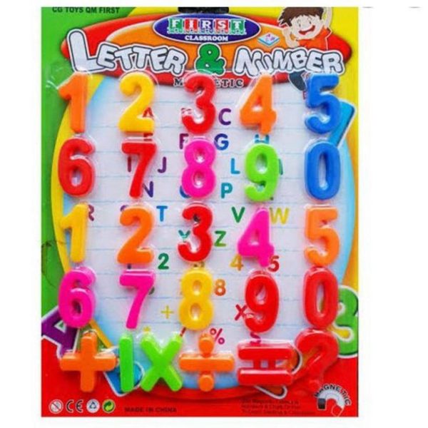 Magnetic Numbers & Letters Toy Set – A–Z & 1–9