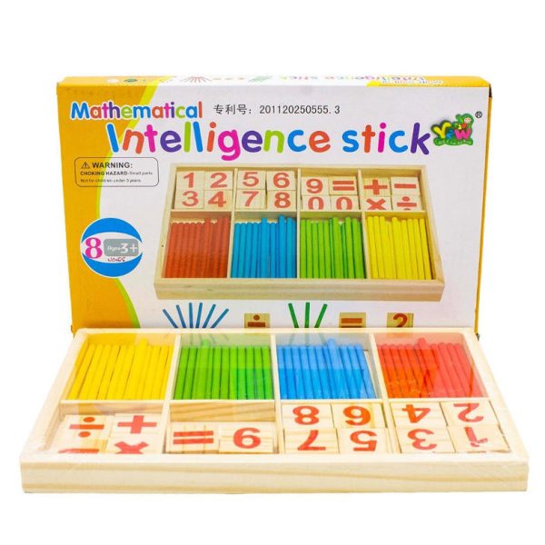 Mathematical Intelligence Stick – Number Cards & Rods