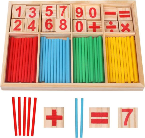 Mathematical Intelligence Stick – Number Cards & Rods