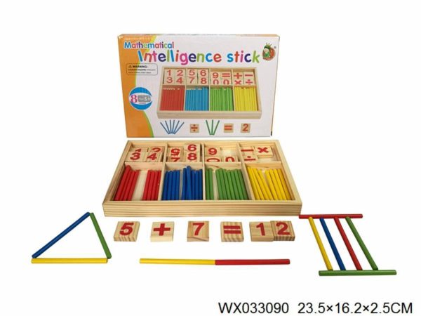 Mathematical Intelligence Stick – Number Cards & Rods